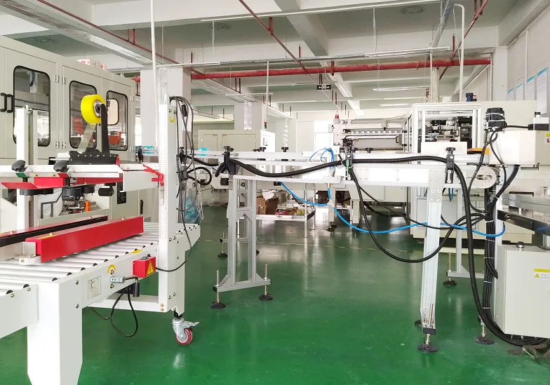 VELUPLY automated packing line