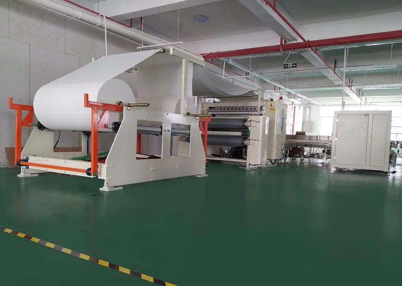 VELUPLY tissue converting line